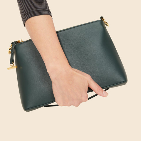 Bag 2.0 Clutch - Forest-green